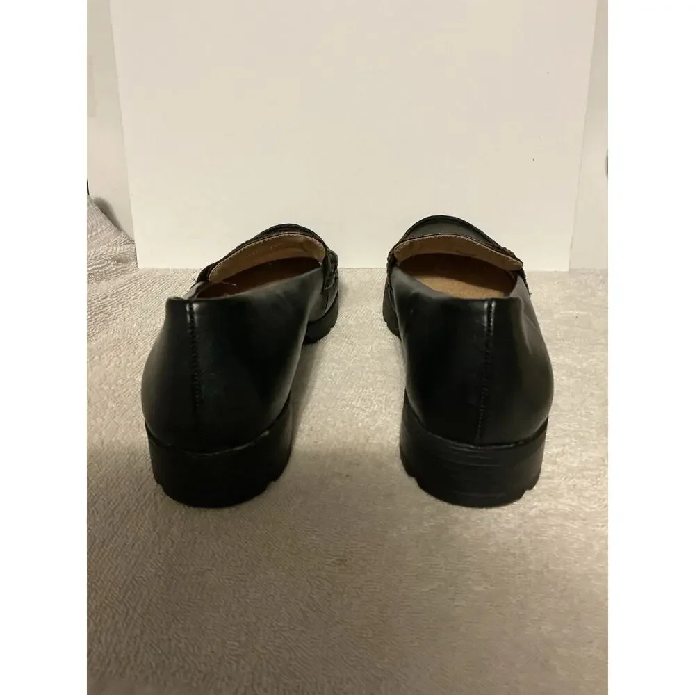 Life Stride Women’s London Loafer Slip On Shoes Black SZ 9.5